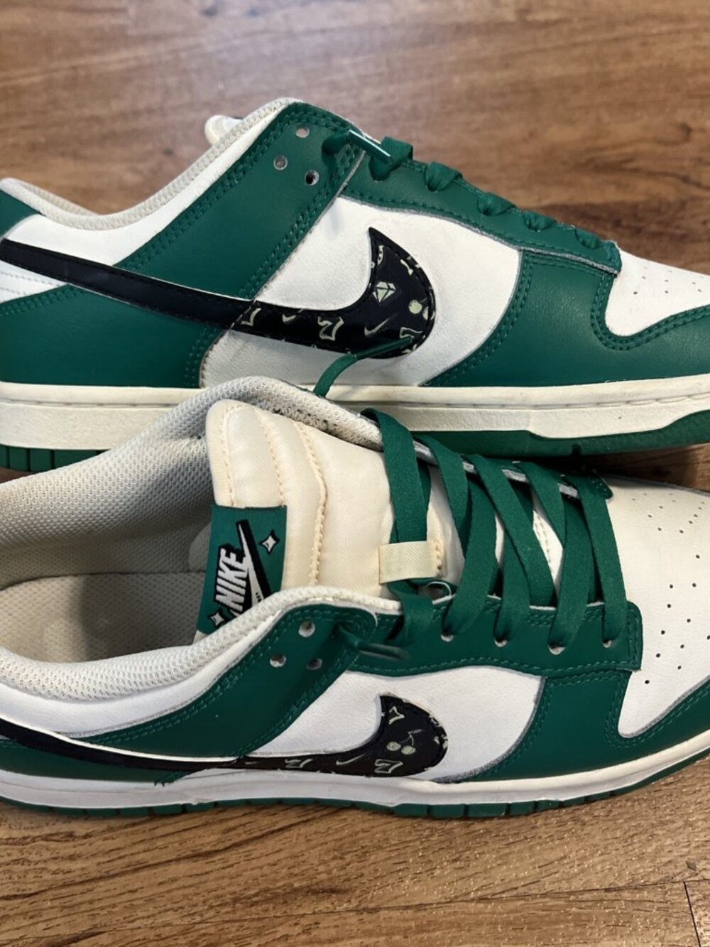 Nike Dunk US Low SE Men's Pack Lottery 100 8.5 DR9654 Green Size